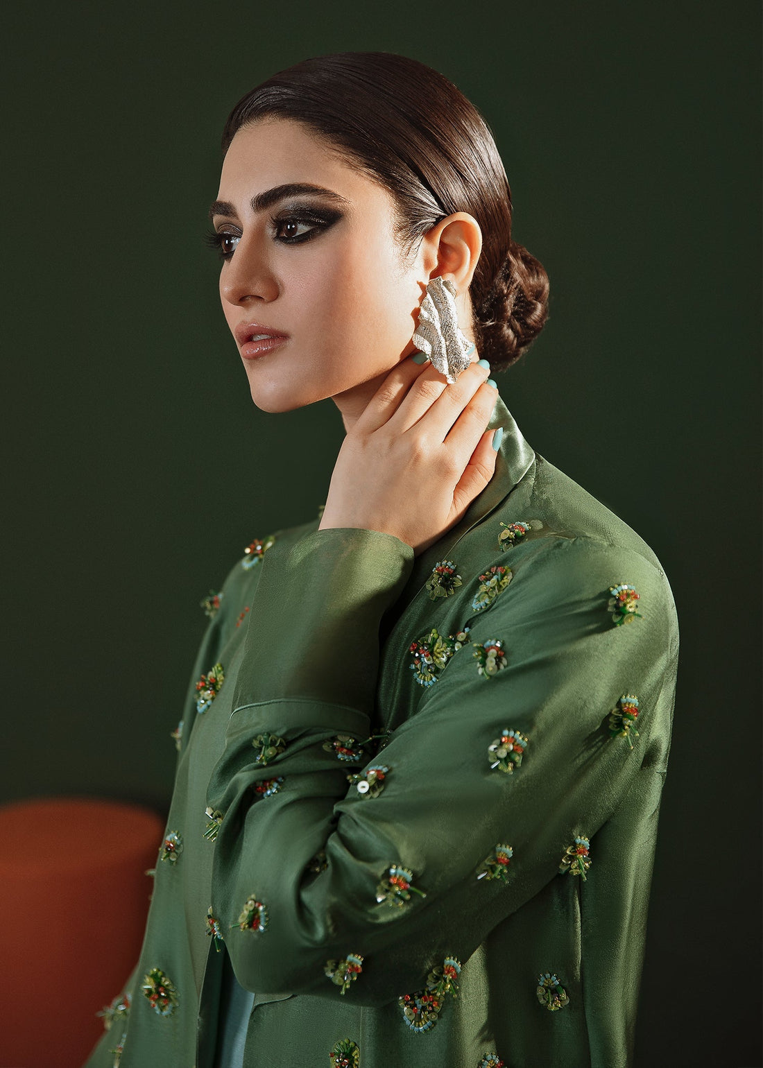 Hussain Rehar | Basic Not Basic | Wild poppy - Official Hussain Rehar stockist in UK - Sakeena London