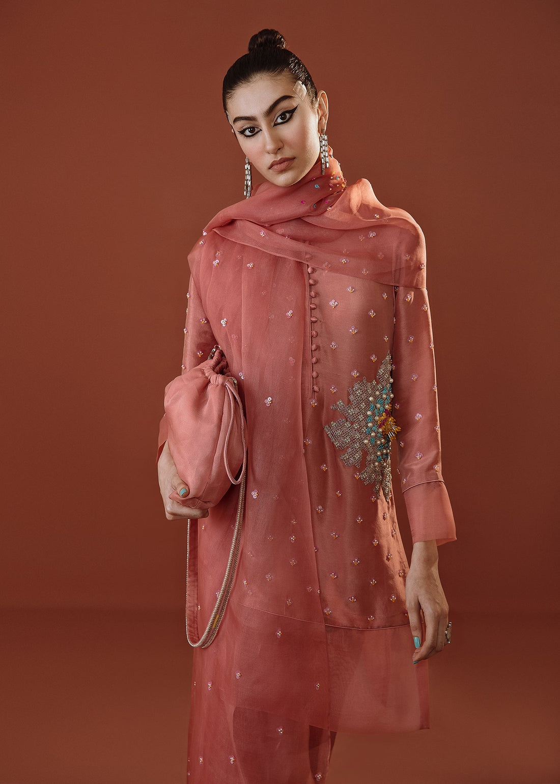 Hussain Rehar | Basic Not Basic | Peony - Official Hussain Rehar stockist in UK - Sakeena London