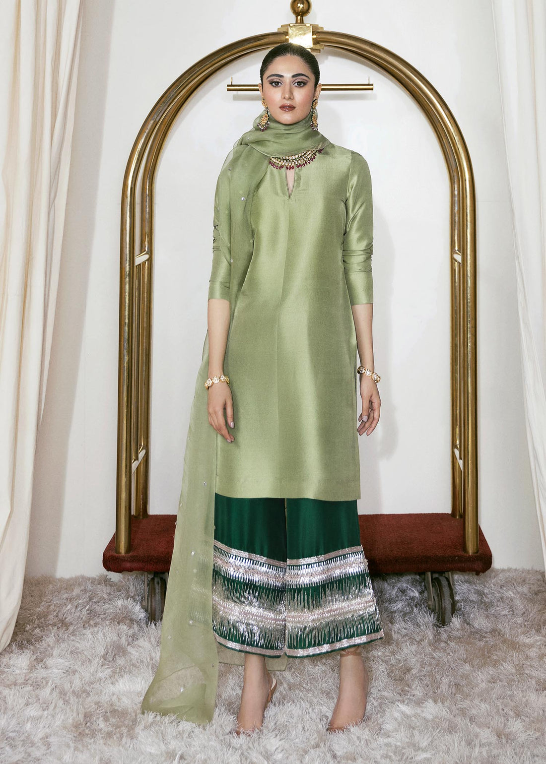 Hussain Rehar | Basic Not Basic | DAHLIA - Official Hussain Rehar stockist in UK - Sakeena London