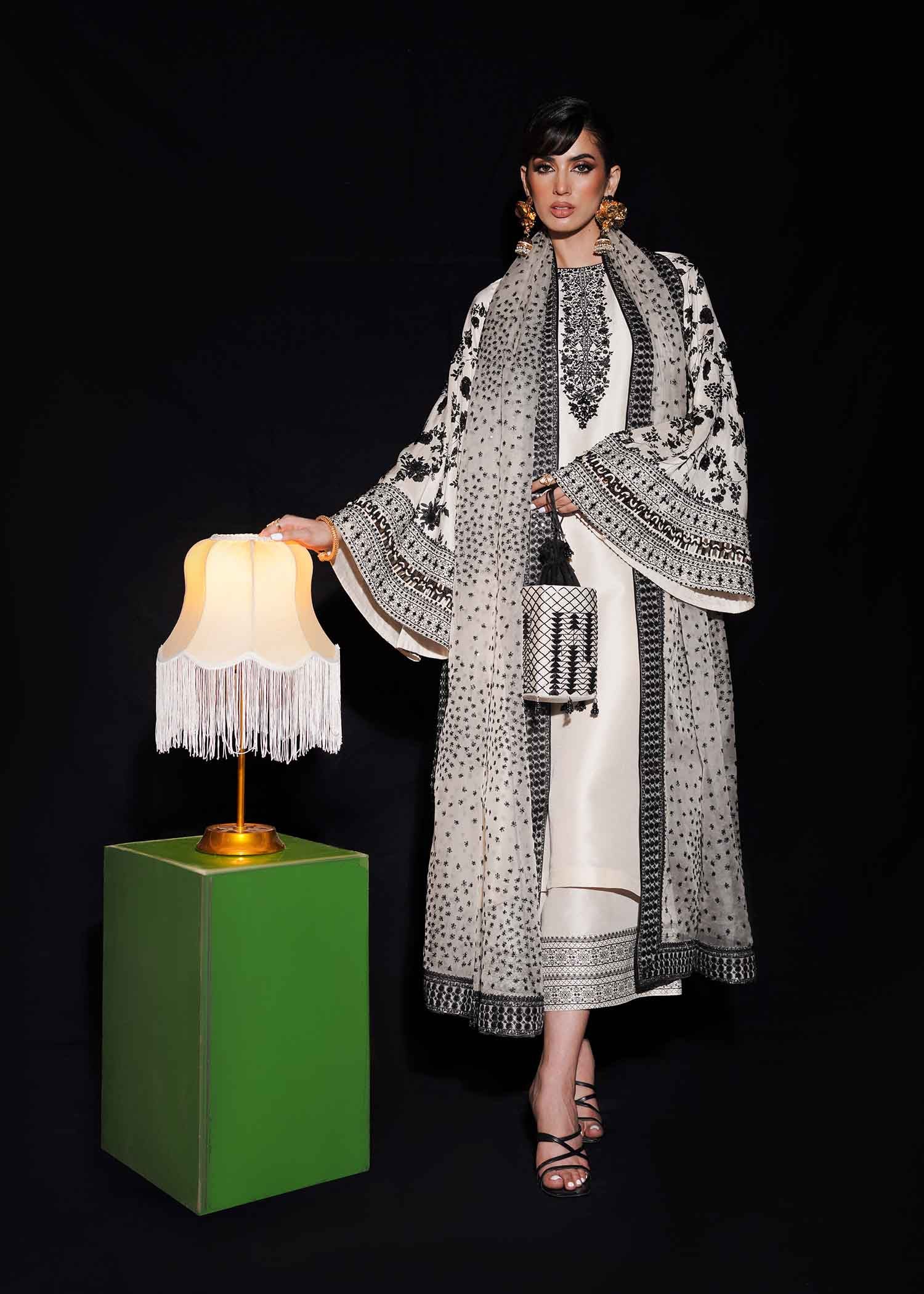 Hussain Rehar | Basic Not Basic | lily - Official Hussain Rehar stockist in UK - Sakeena London