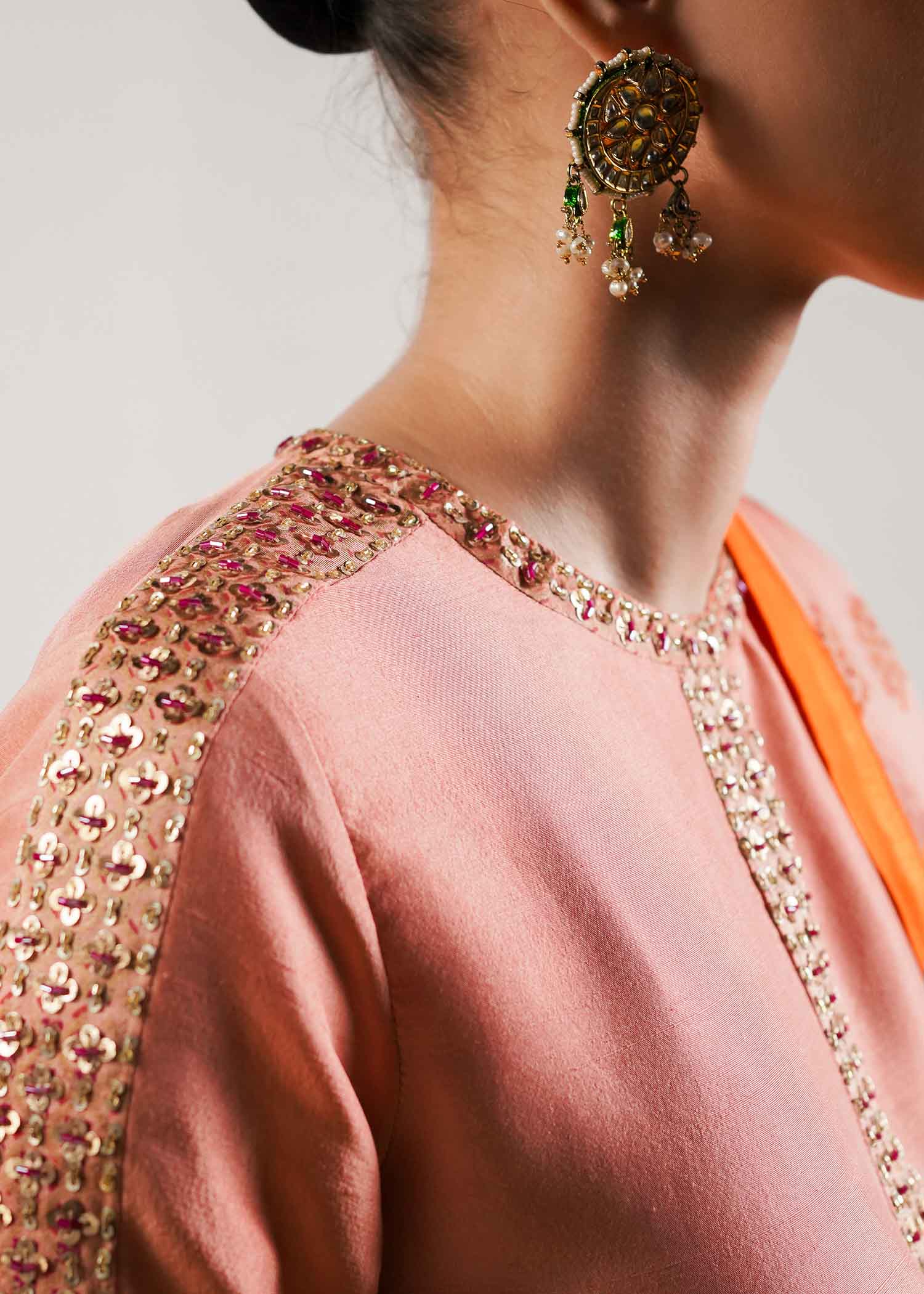 Hussain Rehar | Basic Not Basic | Blush - Official Hussain Rehar stockist in UK - Sakeena London