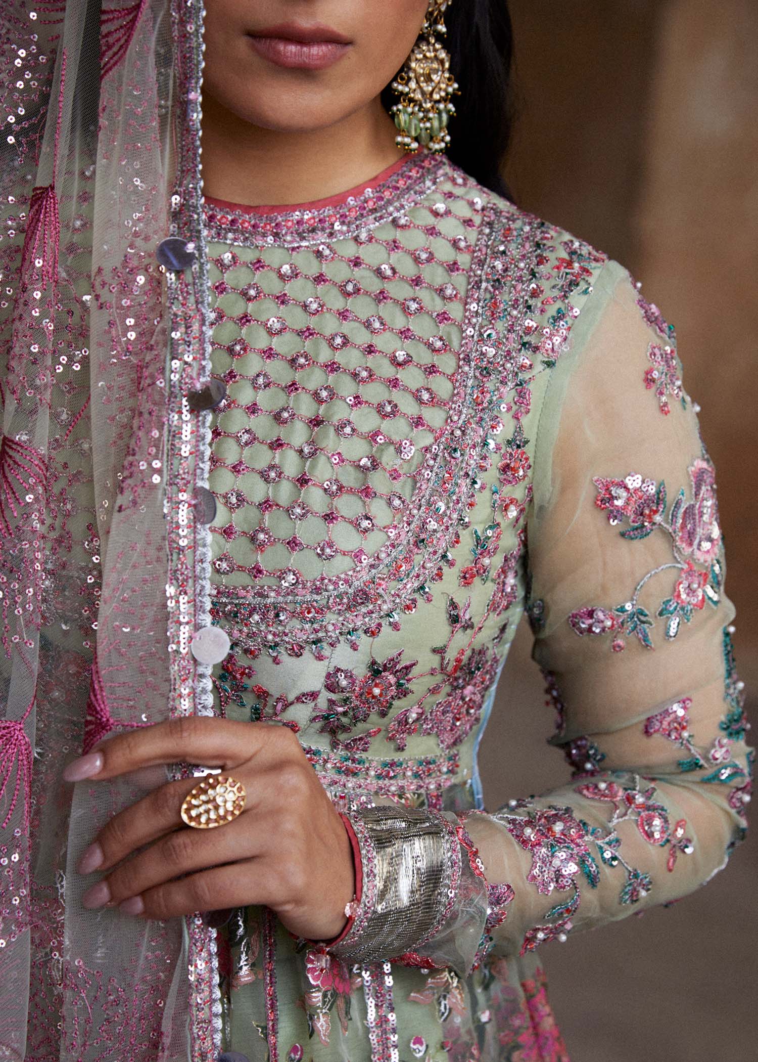 Hussain Rehar | Luxury Festive FW/24 | Pankh - Official Hussain Rehar stockist in UK - Sakeena London