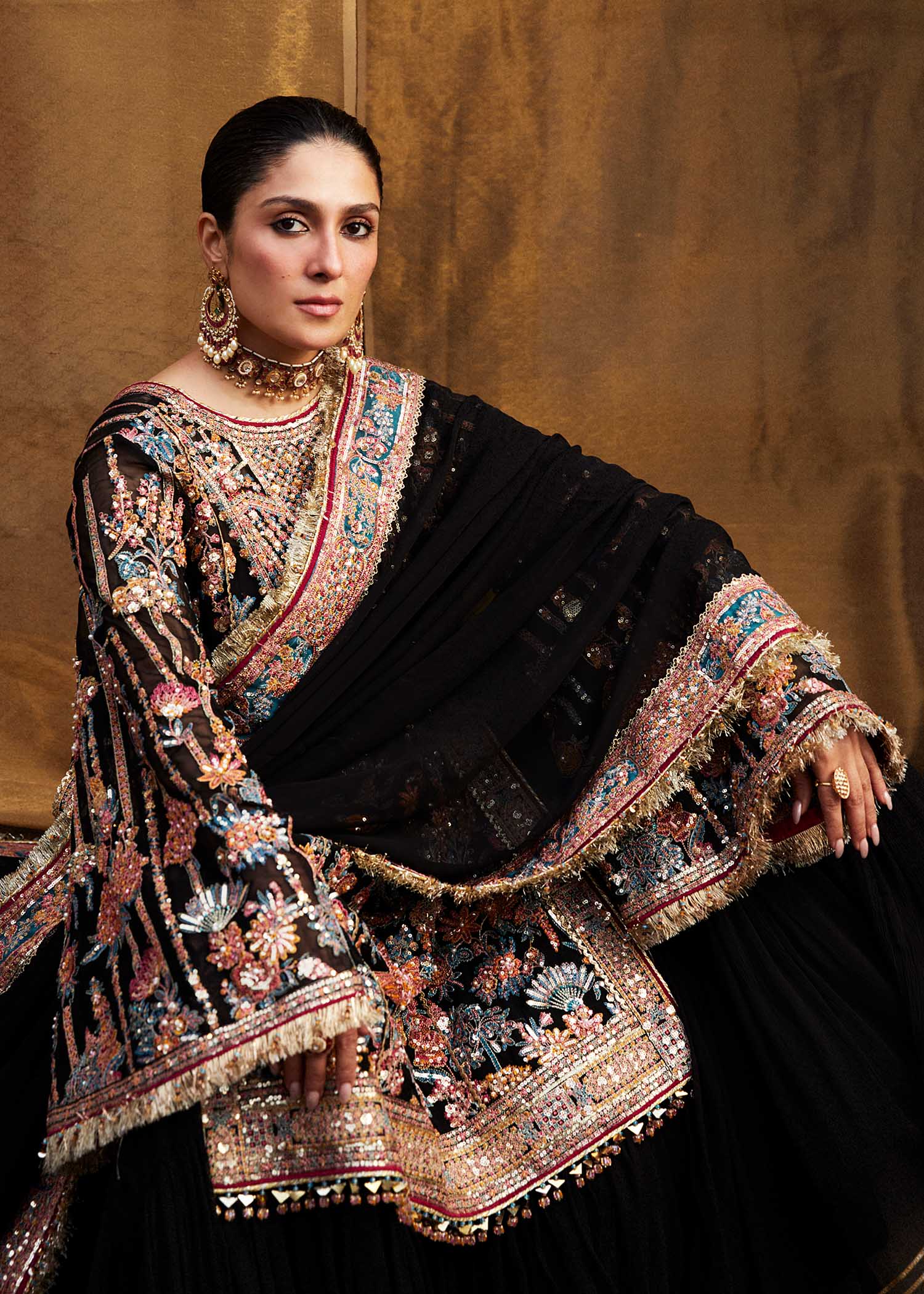 Hussain Rehar | Luxury Festive FW/24 | Tamam - Official Hussain Rehar stockist in UK - Sakeena London