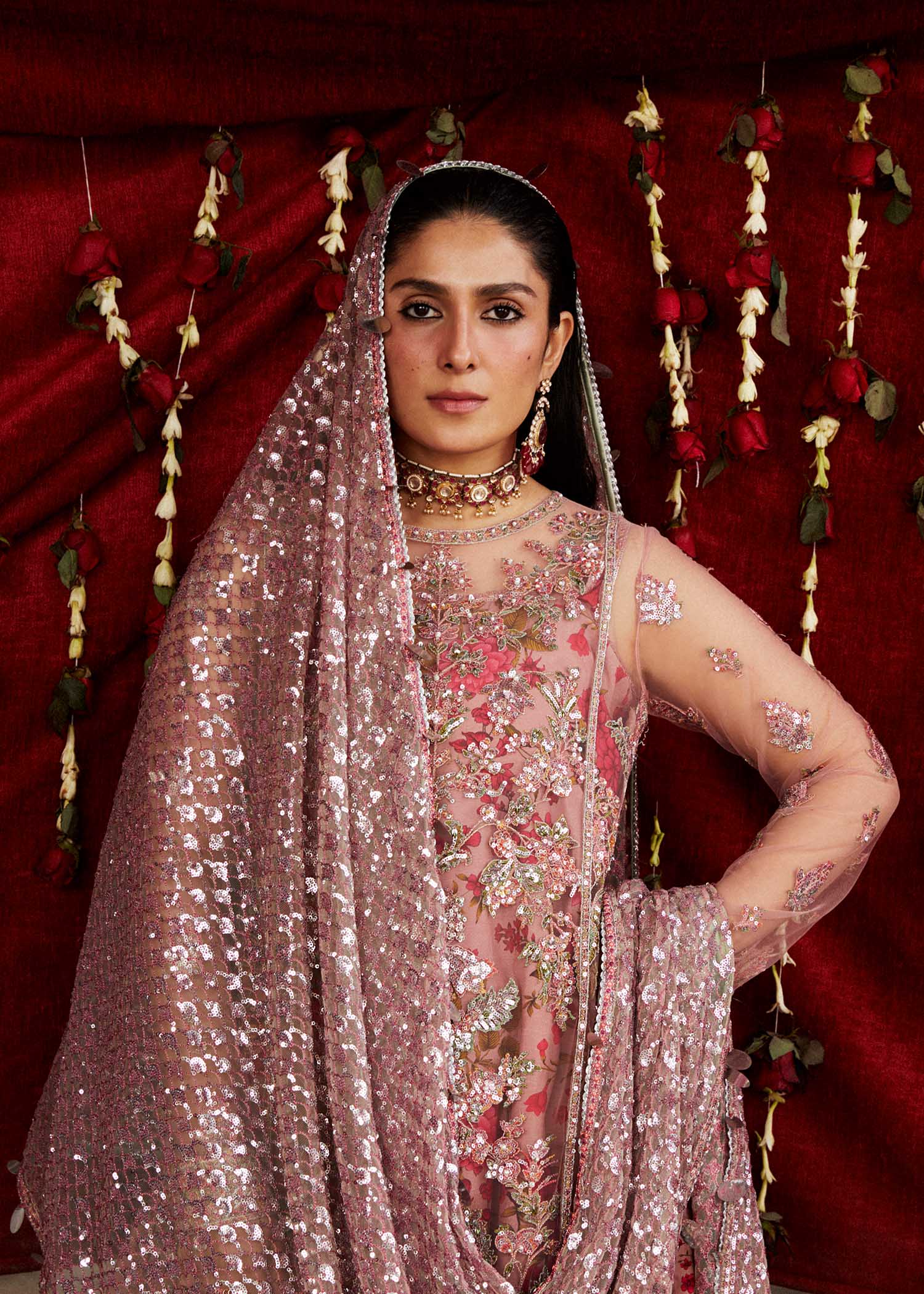 Hussain Rehar | Luxury Festive FW/24 | Sham - Official Hussain Rehar stockist in UK - Sakeena London