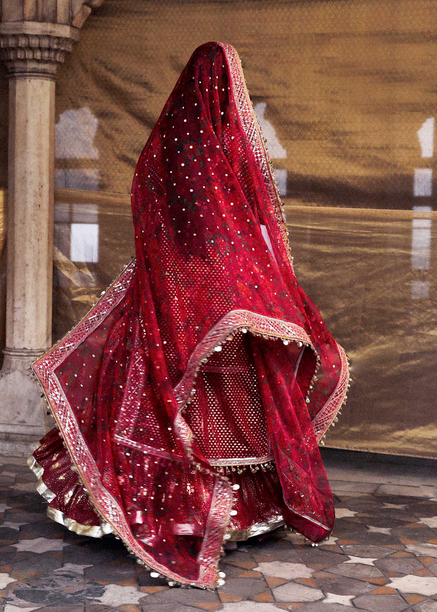 Hussain Rehar | Luxury Festive FW/24 | Gulal - Official Hussain Rehar stockist in UK - Sakeena London
