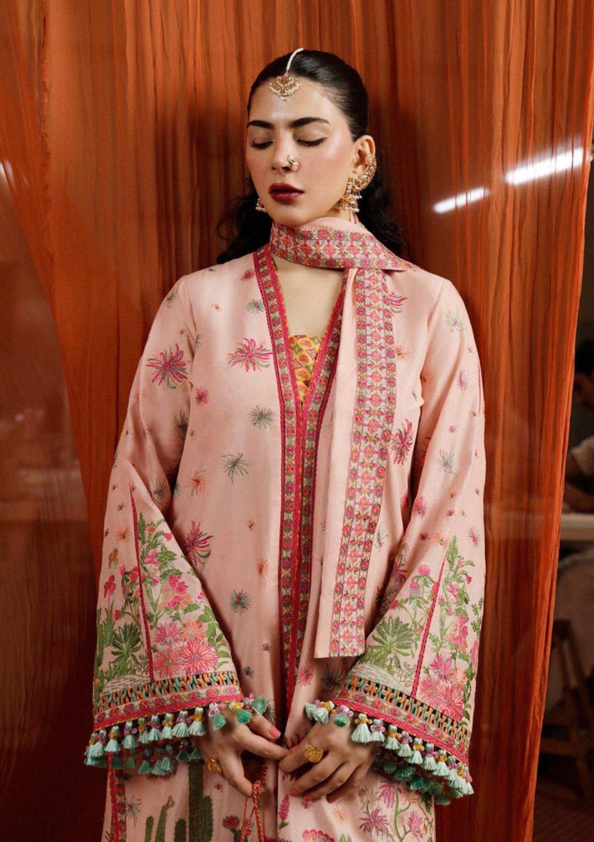 Lawn Collection - Hussain Rehar - Factory No 21 - Pembe