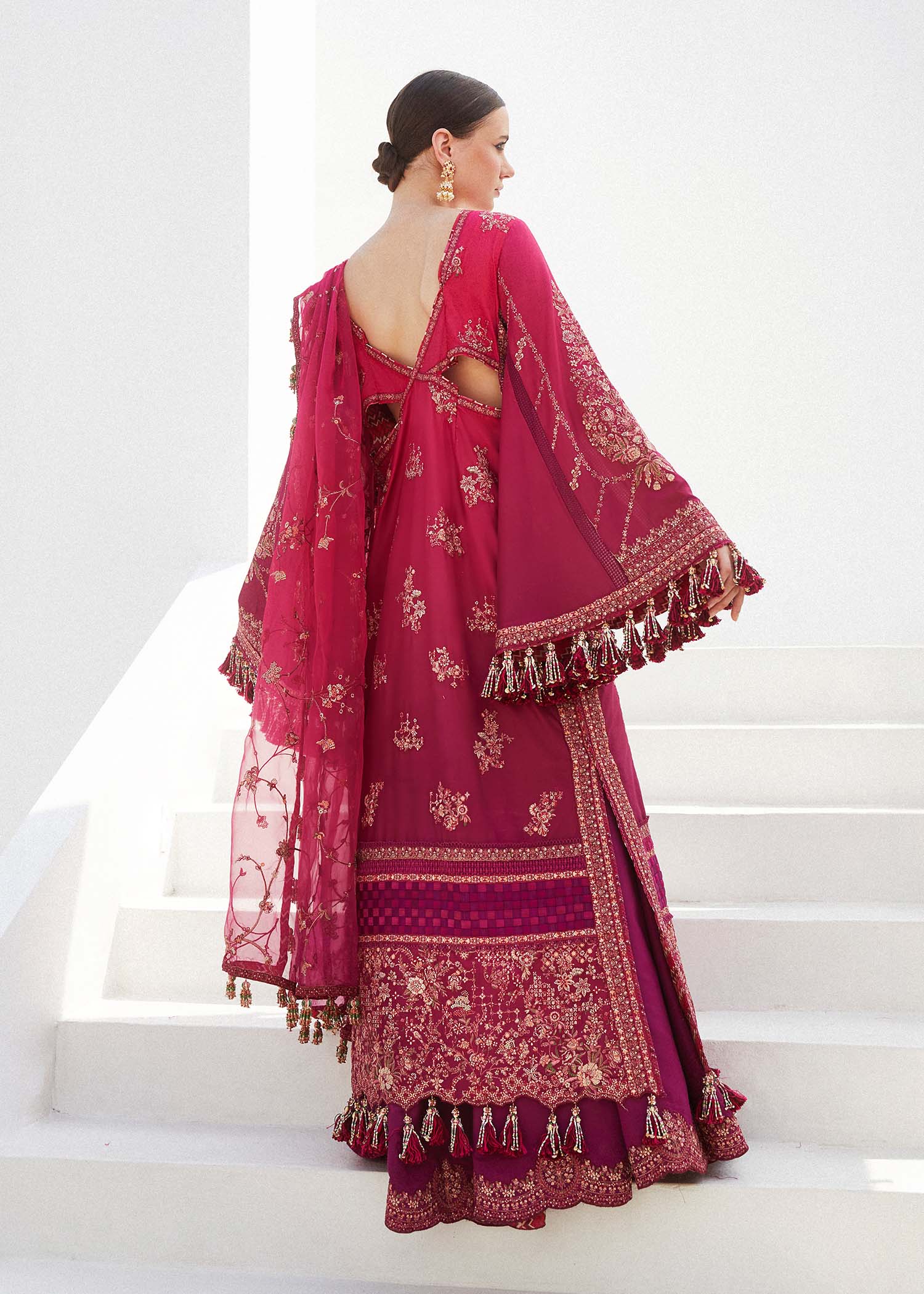 Hussain Rehar | Eid Luxury Lawn SS/24 | Nora - Official Hussain Rehar stockist in UK - Sakeena London