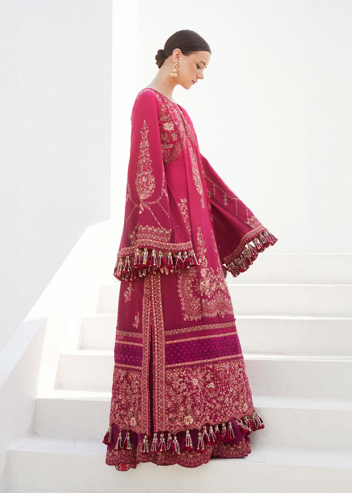 Hussain Rehar | Eid Luxury Lawn SS/24 | Nora - Official Hussain Rehar stockist in UK - Sakeena London