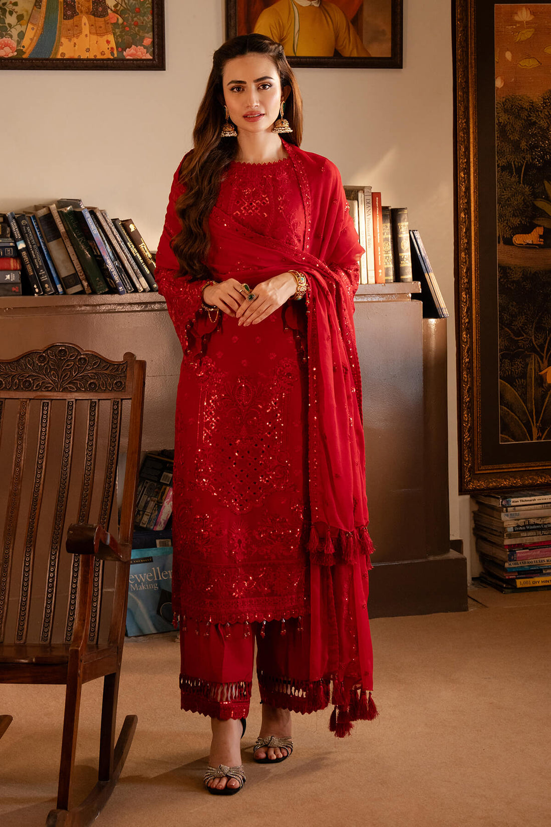 Imrozia Premium | Noor Jahan Formals | I-205 Zaib - Official Imrozia Premium stockist in UK - Sakeena London
