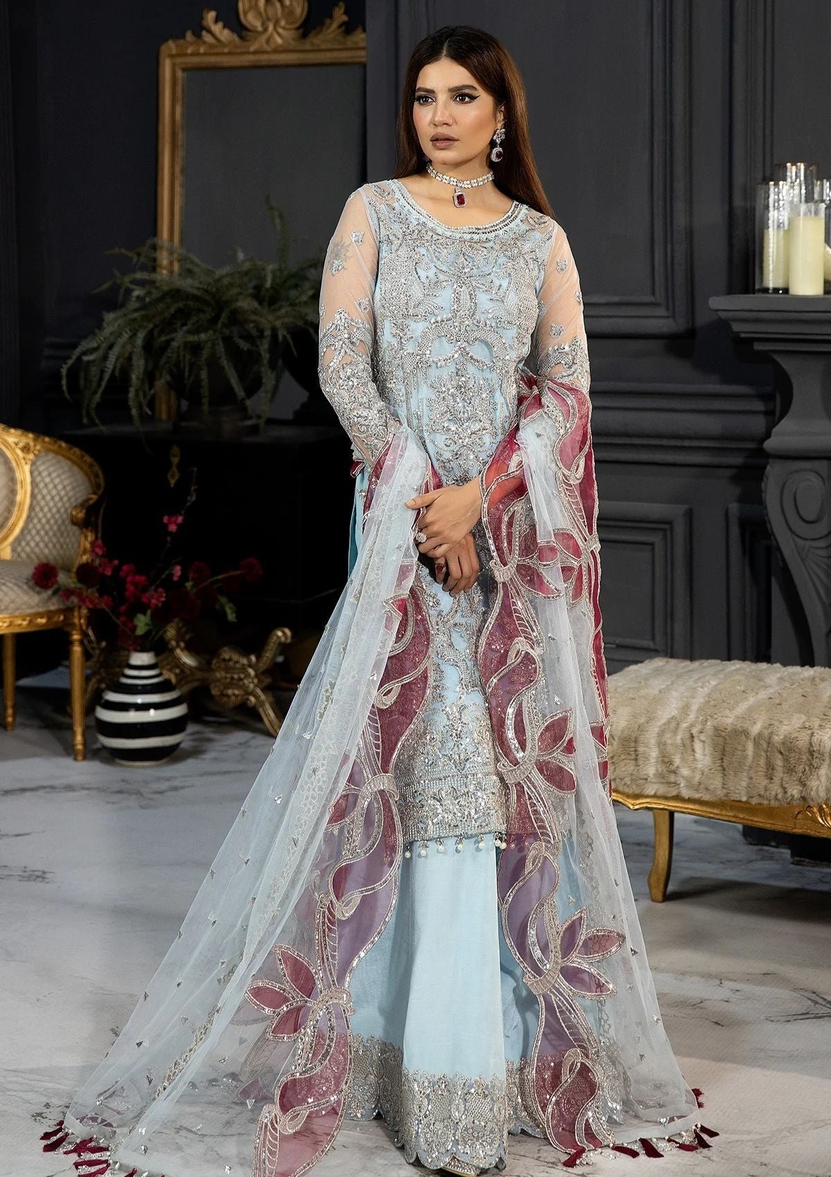 Formal Collection - Imrozia - Andaaz-E-Khaas - Bridal - IB#46 - Azeen