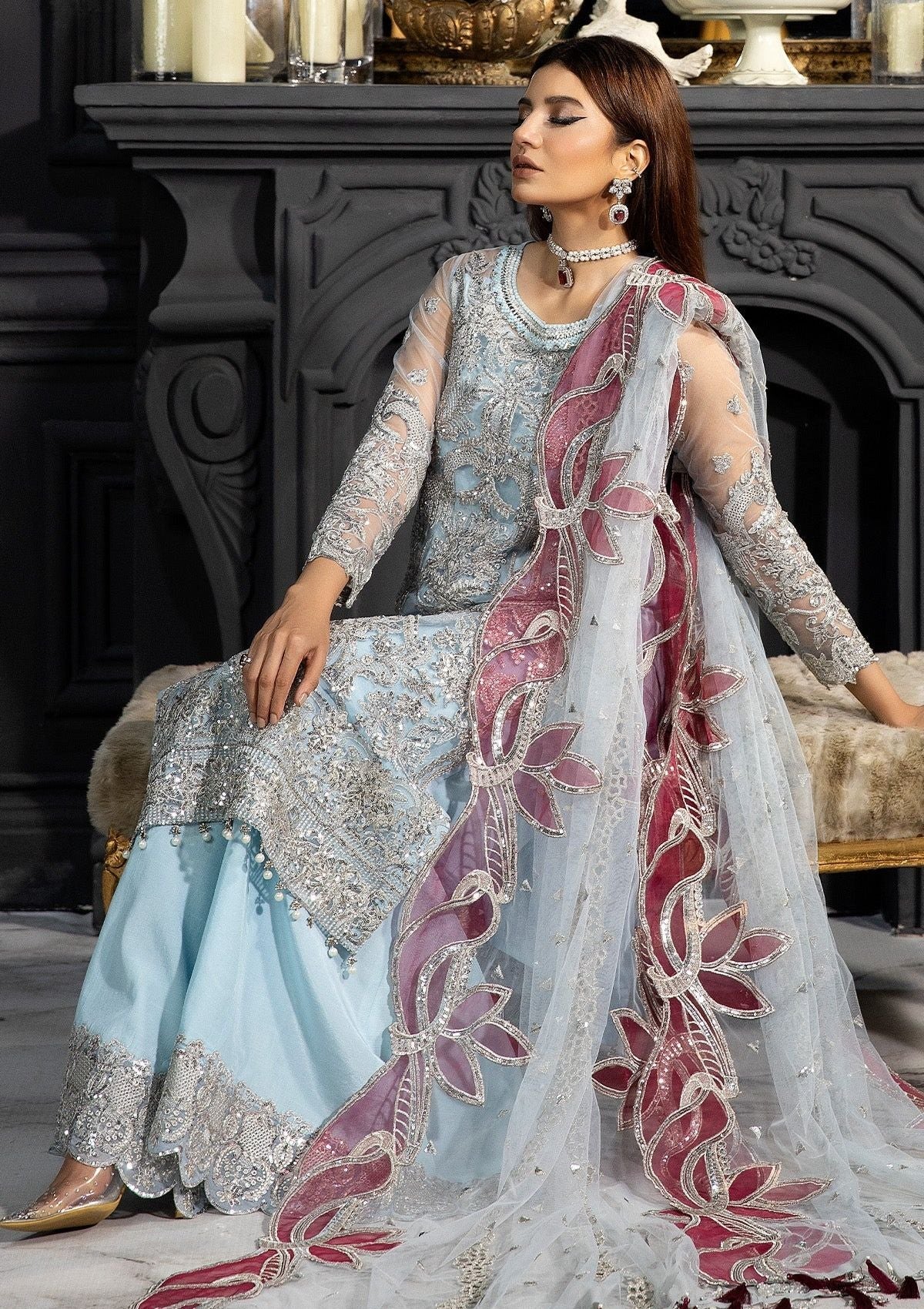 Formal Collection - Imrozia - Andaaz-E-Khaas - Bridal - IB#46 - Azeen