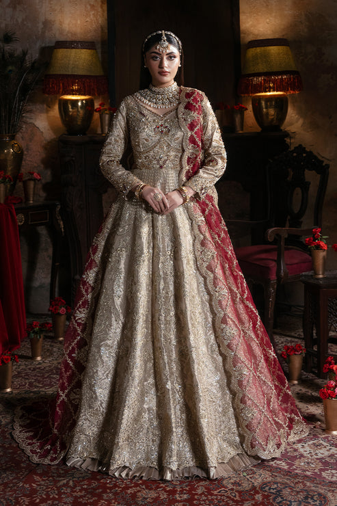 Imrozia Premium | Noor e Naaz Bridals 25 | IB-53 Shahkar - Official Imrozia Premium stockist in UK - Sakeena London