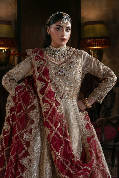 Imrozia Premium | Noor e Naaz Bridals 25 | IB-53 Shahkar - Official Imrozia Premium stockist in UK - Sakeena London