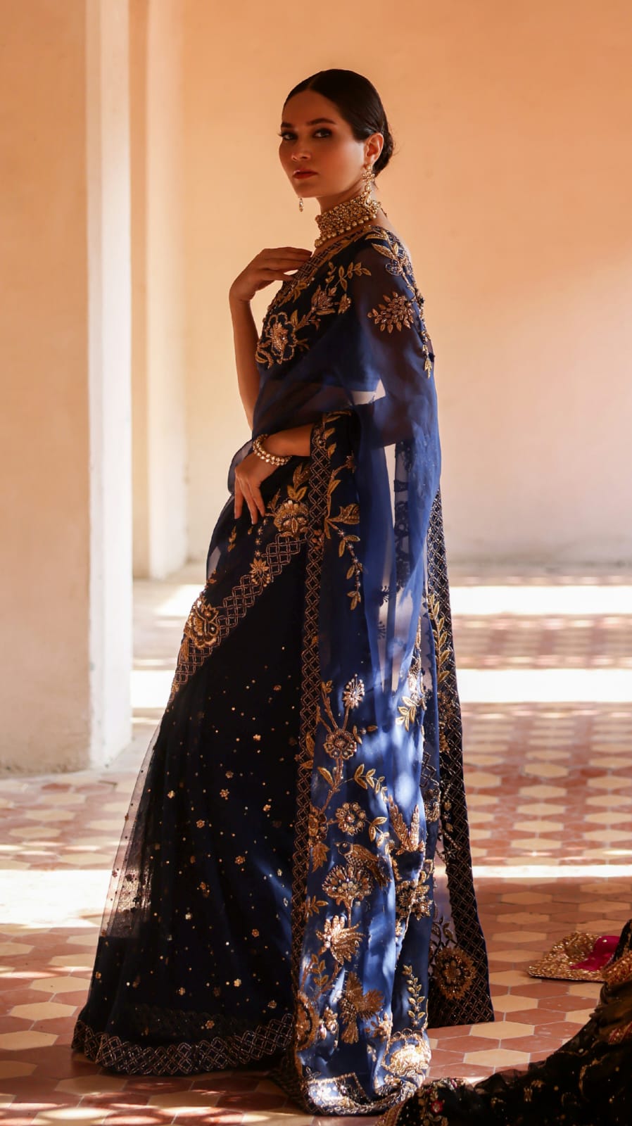 Mina Hasan | Formal Wedding Dresses | MHC-1055 - Official Mina Hasan stockist in UK - Sakeena London