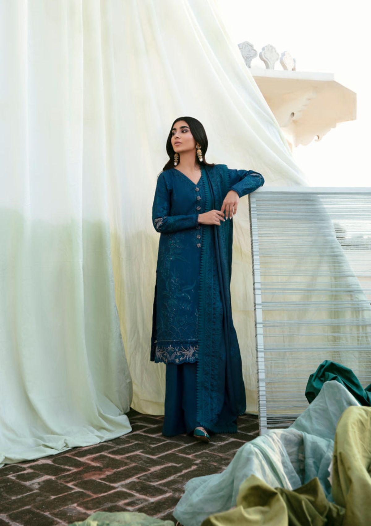 Winter Collection - Florent - Afsanay - Chikankari - Khaddar - FLK#8A