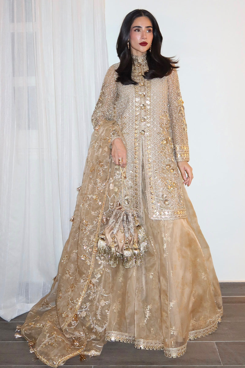 MNR | Zarlish Festive 25 | Rija Mujahid in Roshni - Official MNR stockist in UK - Sakeena London