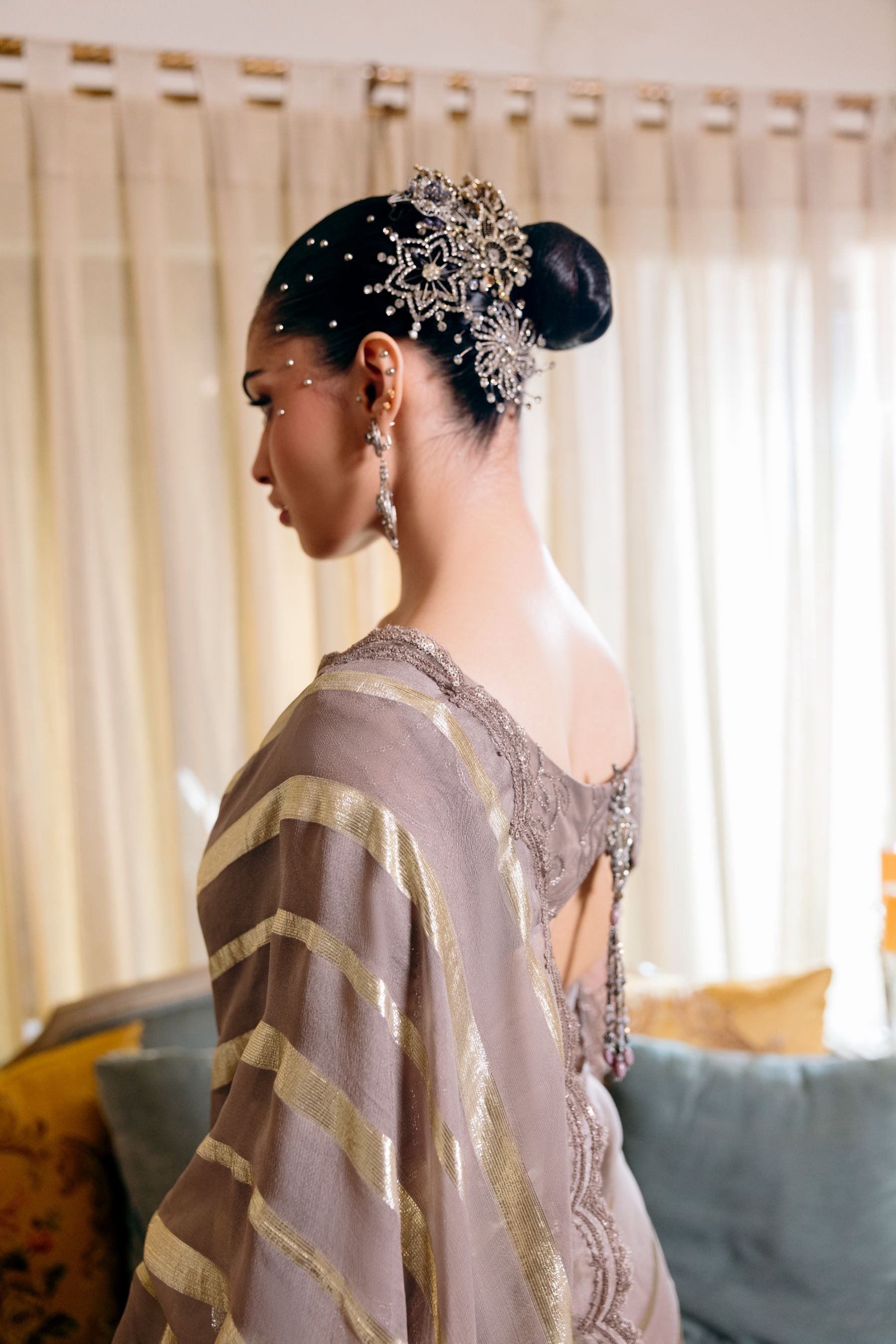 Nilofer Shahid | Whispers in the Moon Light | Mystic night - Official Nilofer Shahid stockist in UK - Sakeena London