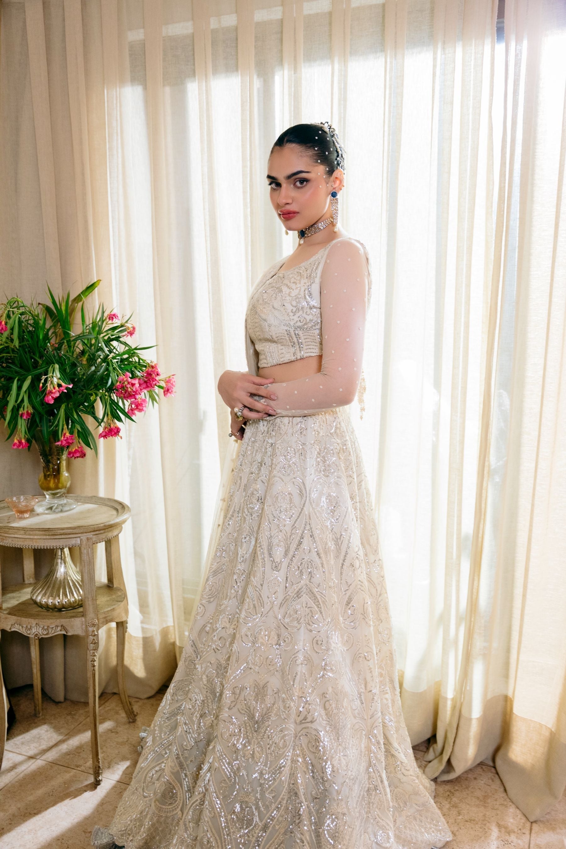 Nilofer Shahid | Whispers in the Moon Light | Moonlight serenade - Official Nilofer Shahid stockist in UK - Sakeena London