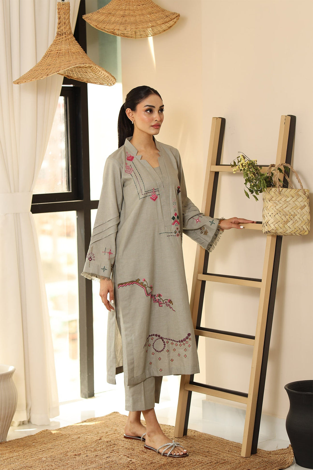 Flairs Studio | Luxury Pret | IVORY - Official Flairs Studio stockist in UK - Sakeena London