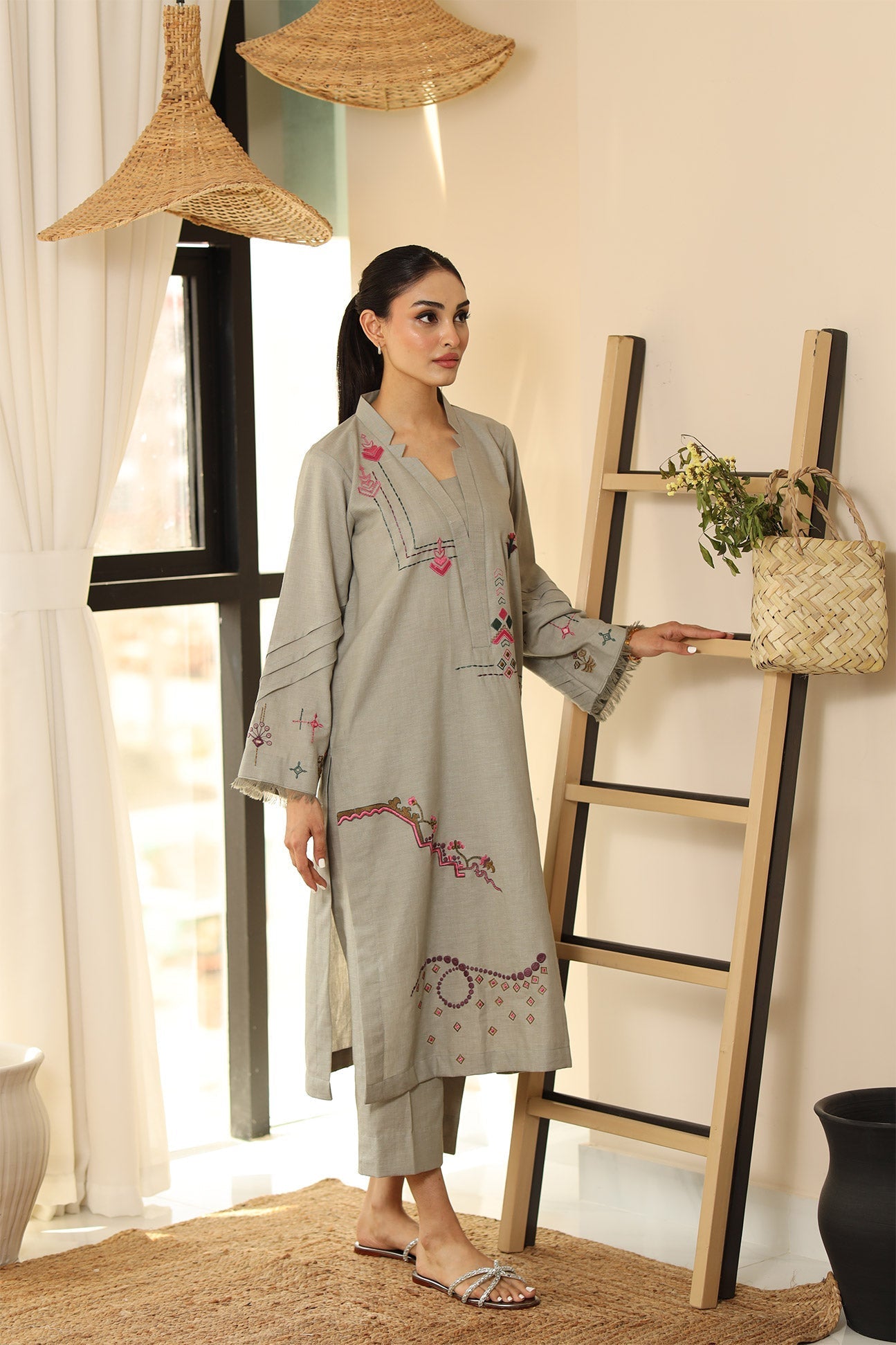 Flairs Studio | Luxury Pret | IVORY - Official Flairs Studio stockist in UK - Sakeena London