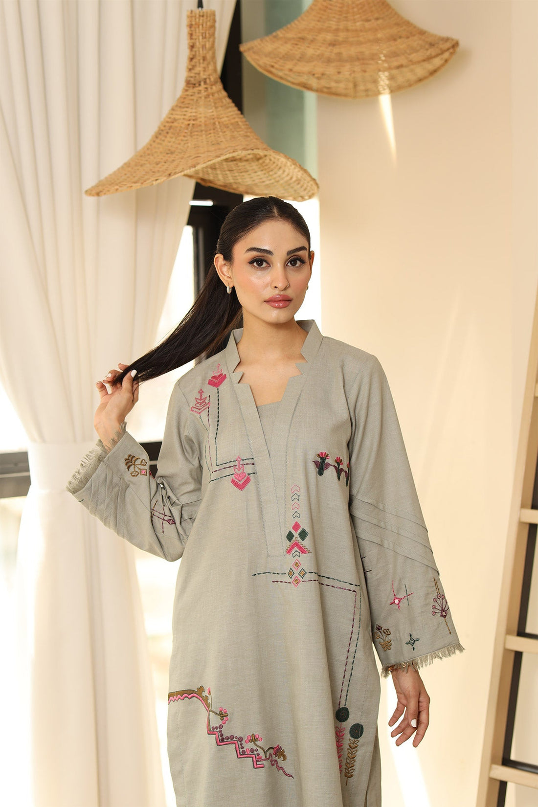 Flairs Studio | Luxury Pret | IVORY - Official Flairs Studio stockist in UK - Sakeena London