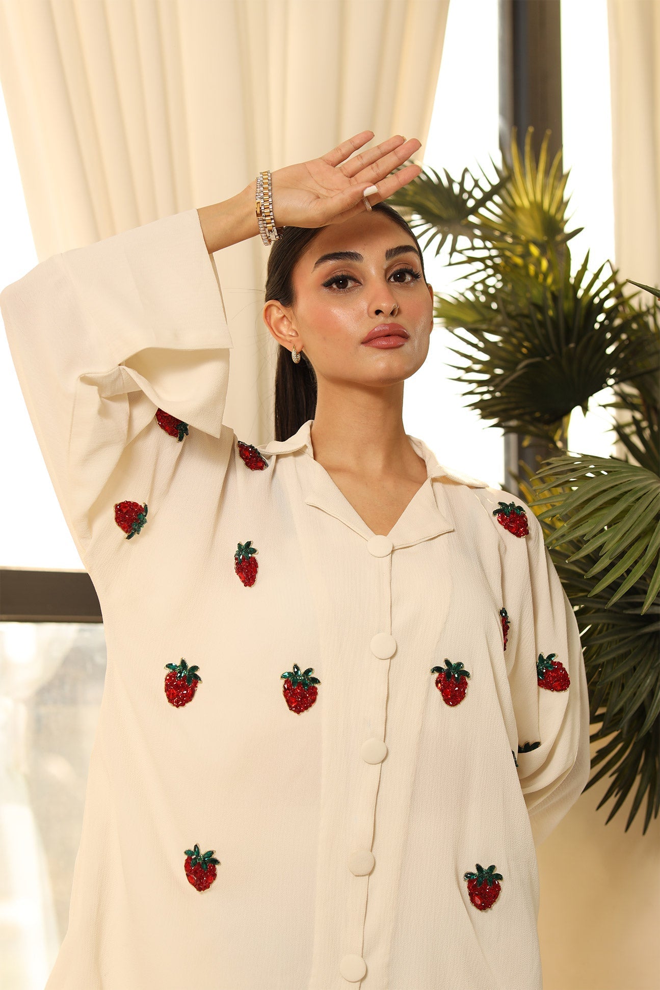 Flairs Studio | Luxury Pret | STRAWBERRY - Official Flairs Studio stockist in UK - Sakeena London