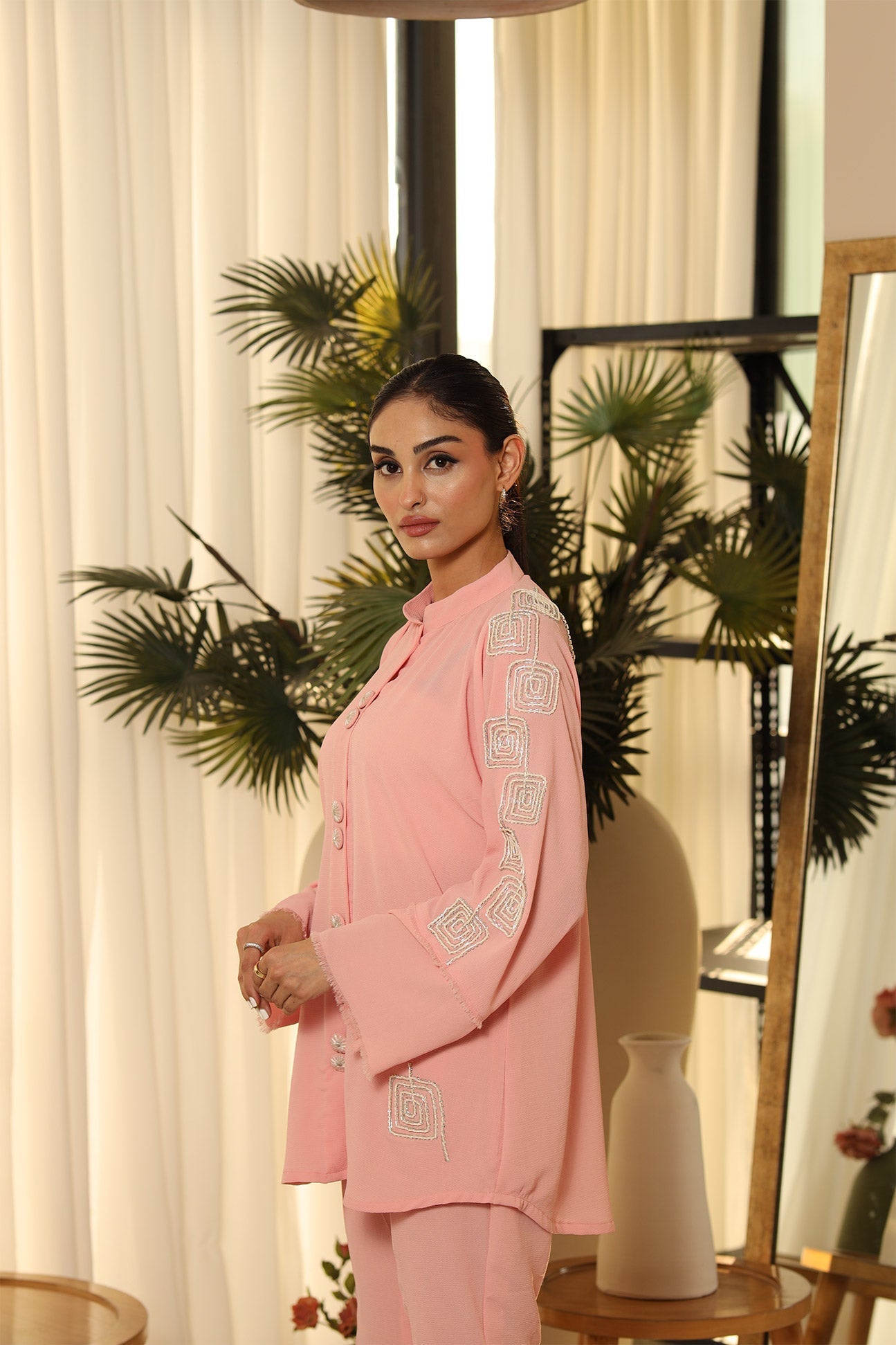 Flairs Studio | Luxury Pret | ICY PINK - Official Flairs Studio stockist in UK - Sakeena London