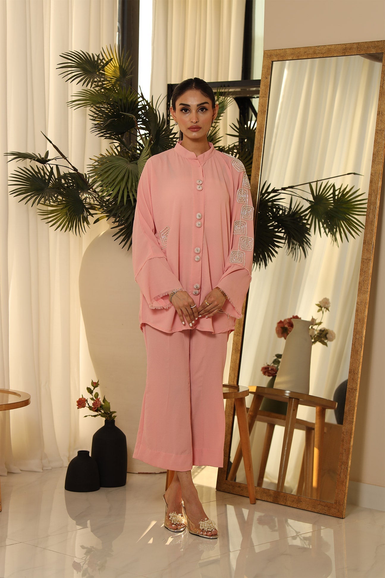 Flairs Studio | Luxury Pret | ICY PINK - Official Flairs Studio stockist in UK - Sakeena London
