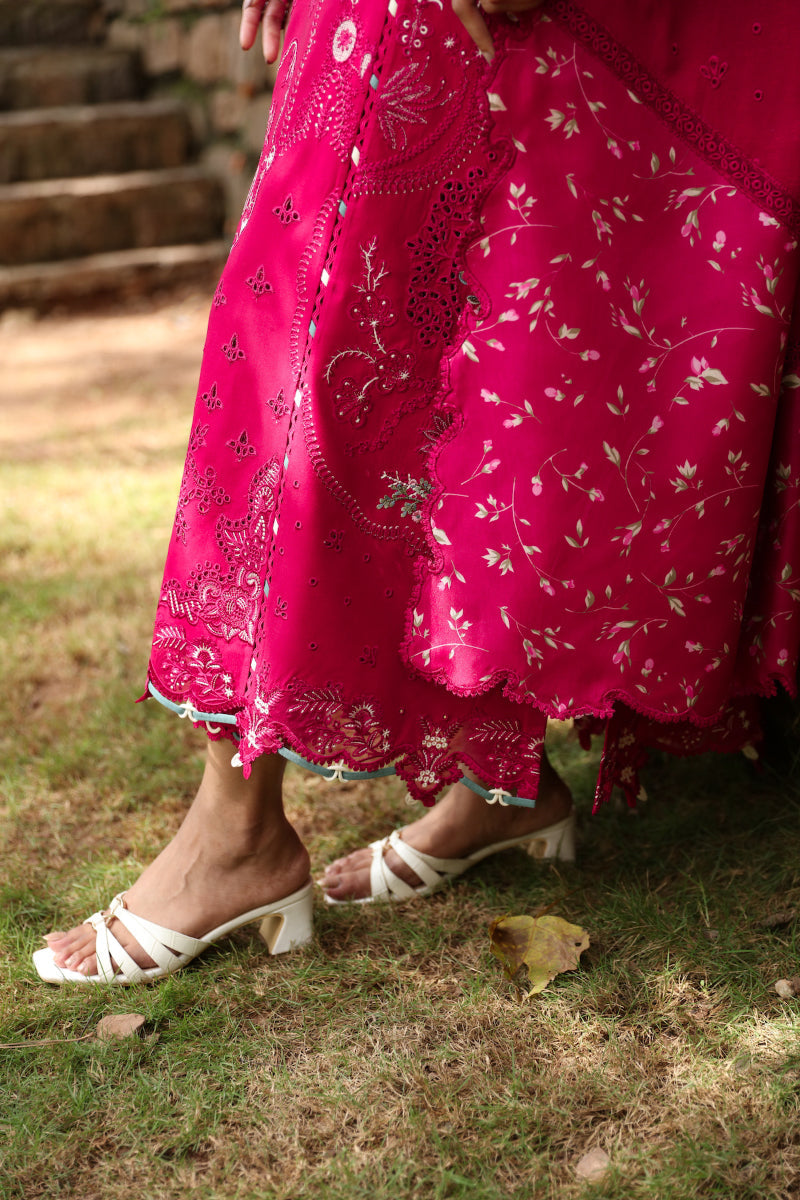 Qalamkar | Qlinekari Linen Collection | LM-13 TARA - Official Qalamkar stockist in UK - Sakeena London