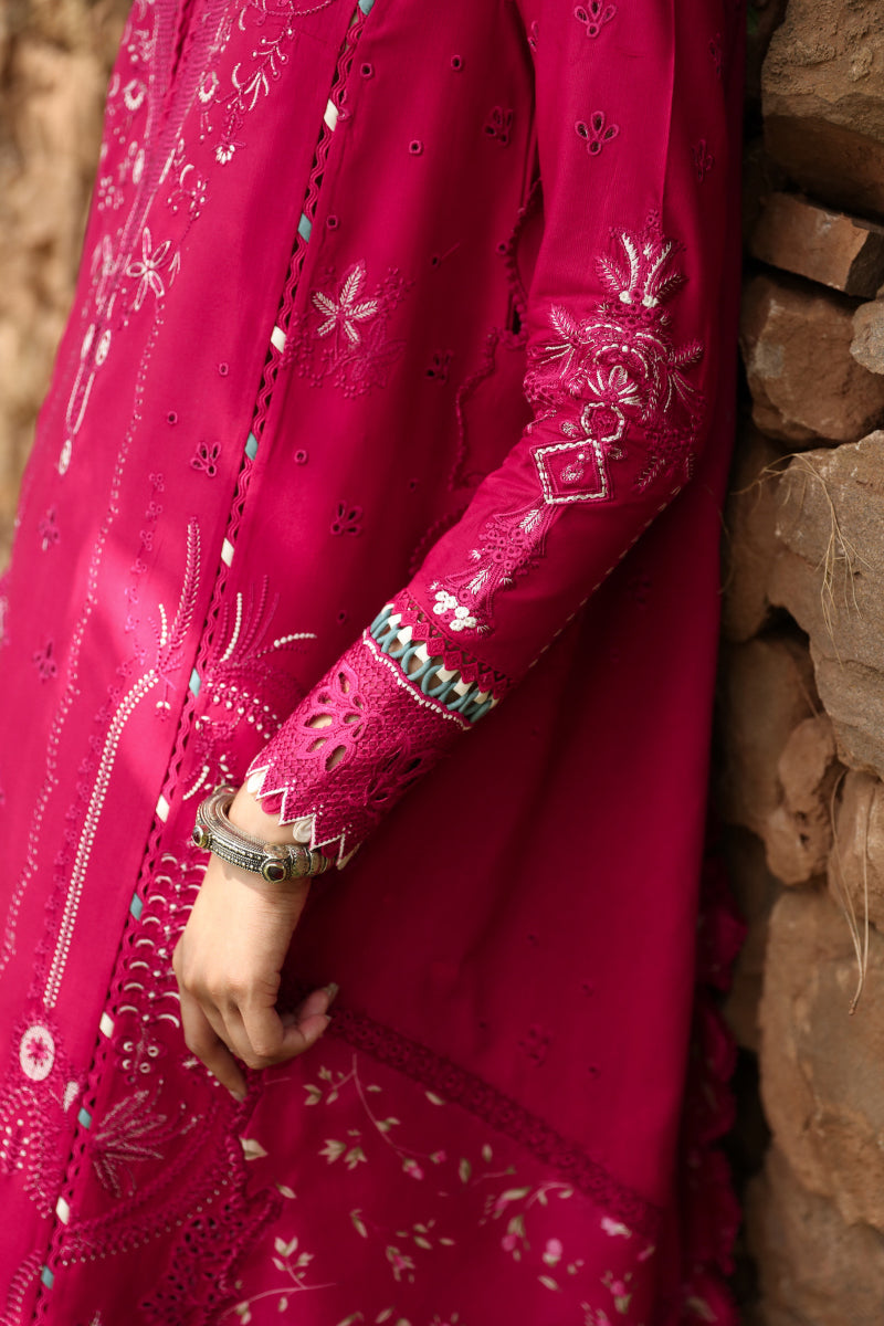 Qalamkar | Qlinekari Linen Collection | LM-13 TARA - Official Qalamkar stockist in UK - Sakeena London