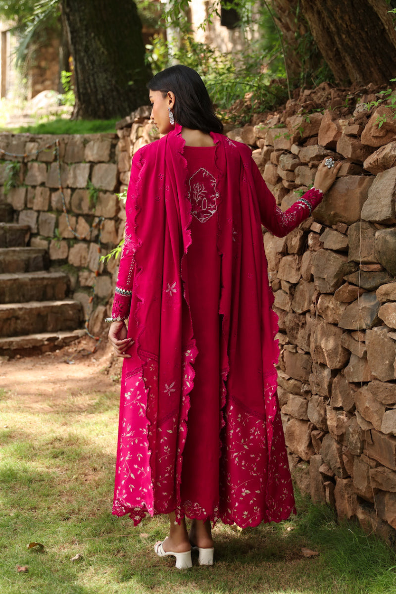 Qalamkar | Qlinekari Linen Collection | LM-13 TARA - Official Qalamkar stockist in UK - Sakeena London