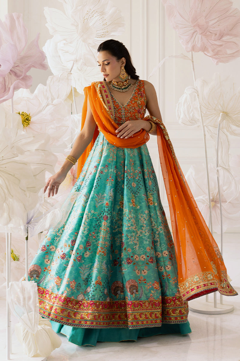 Mina Hassan | Festive Dholki 25 | Aniqah - Official Mina Hassan stockist in UK - Sakeena London