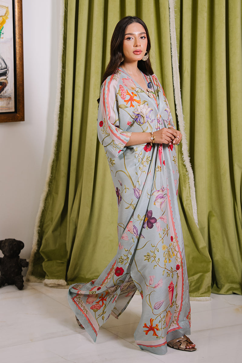 Mina Hassan | Signature Luxe 25 | Botanical Dreams Kaftan - Official Mina Hassan stockist in UK - Sakeena London