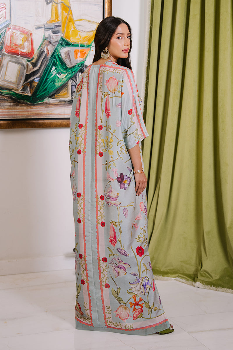 Mina Hassan | Signature Luxe 25 | Botanical Dreams Kaftan - Official Mina Hassan stockist in UK - Sakeena London
