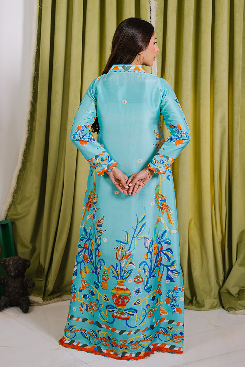 Mina Hassan | Signature Luxe 25 | Amalfi Treat Kaftan - RTS - Official Mina Hassan stockist in UK - Sakeena London