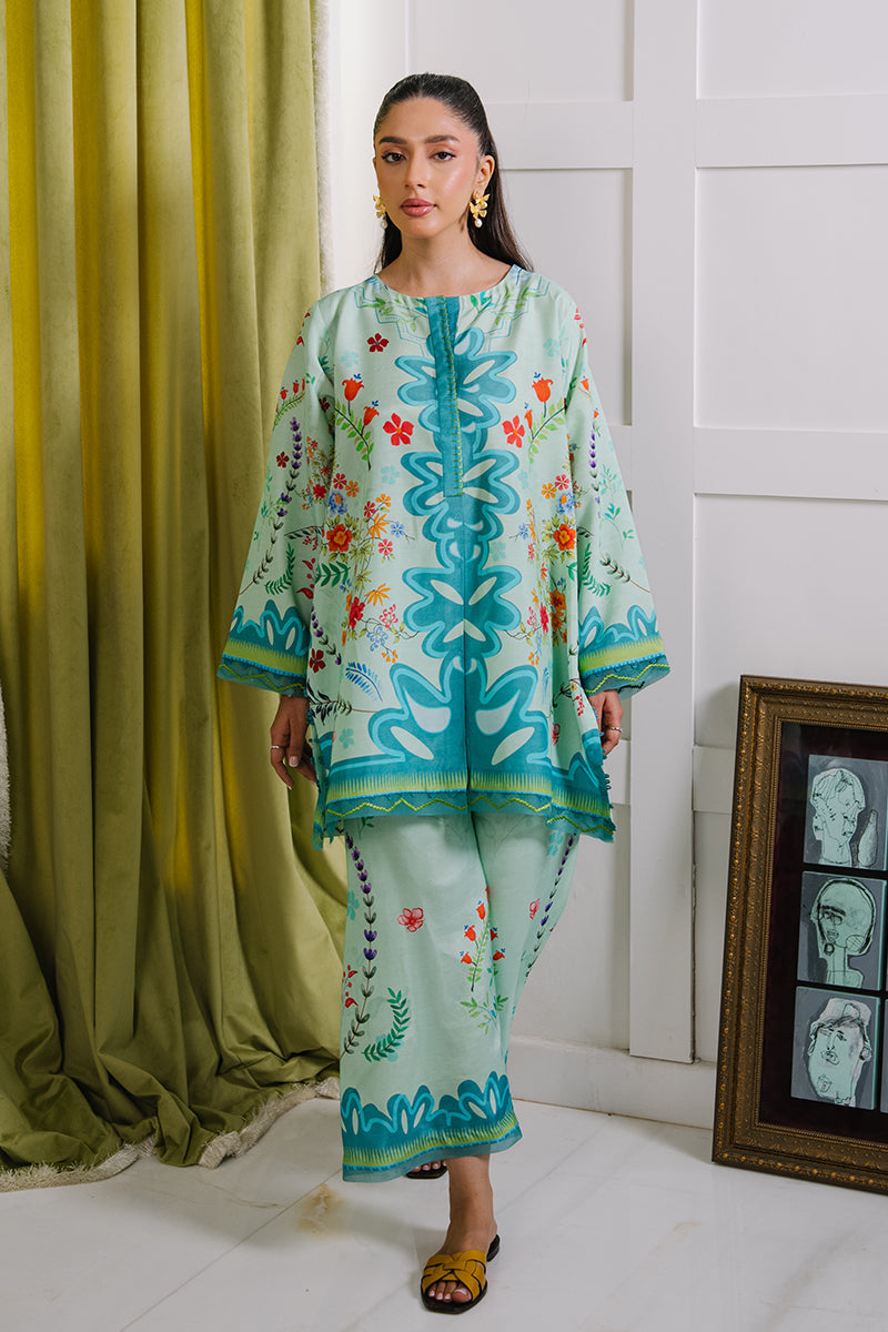 Mina Hassan | Signature Luxe 25 | Mint Garden - Official Mina Hassan stockist in UK - Sakeena London