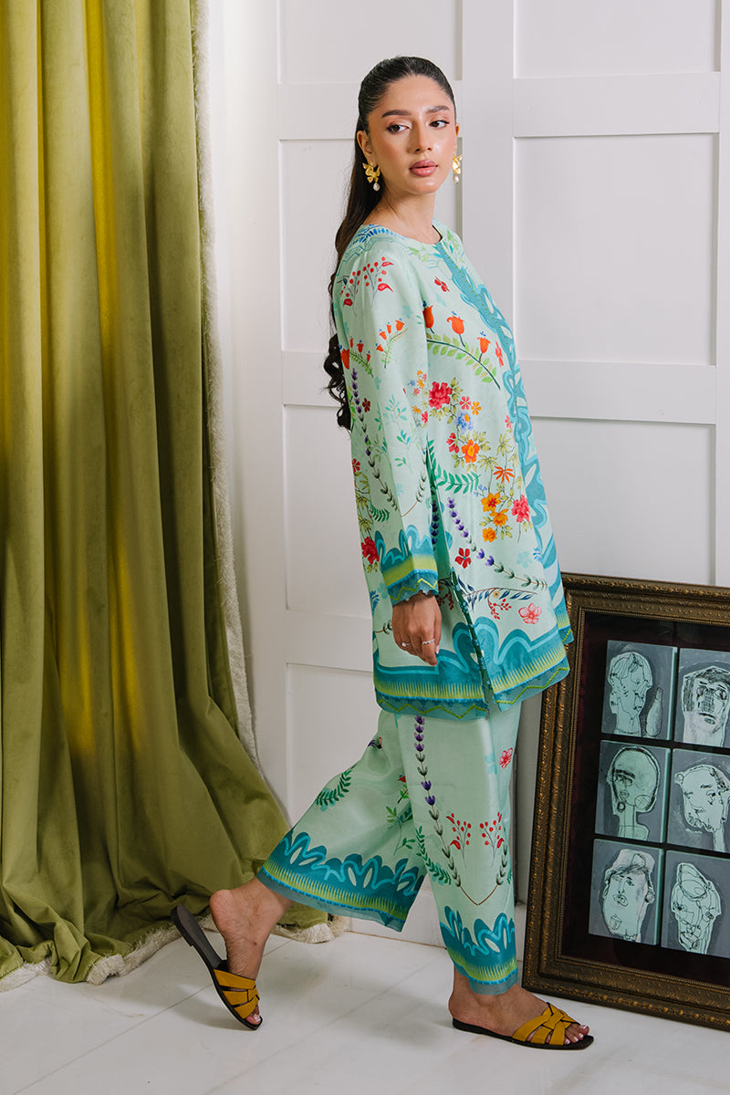 Mina Hassan | Signature Luxe 25 | Mint Garden - Official Mina Hassan stockist in UK - Sakeena London