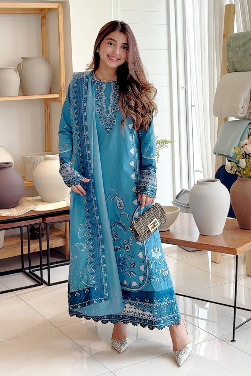 Maryum N Maria | Elara 25 |BLUE MOON - MS50370 - Official Maryum N Maria stockist in UK - Sakeena London