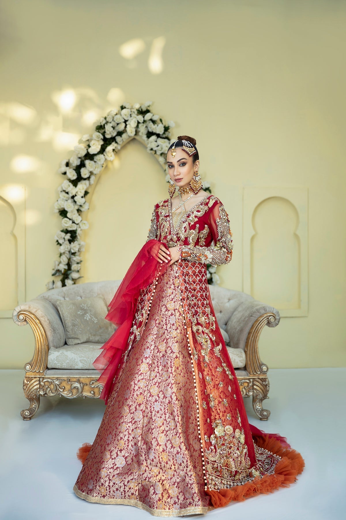 AJR Couture | Bridals Collection | Adelia - Official AJR Couture stockist in UK - Sakeena London