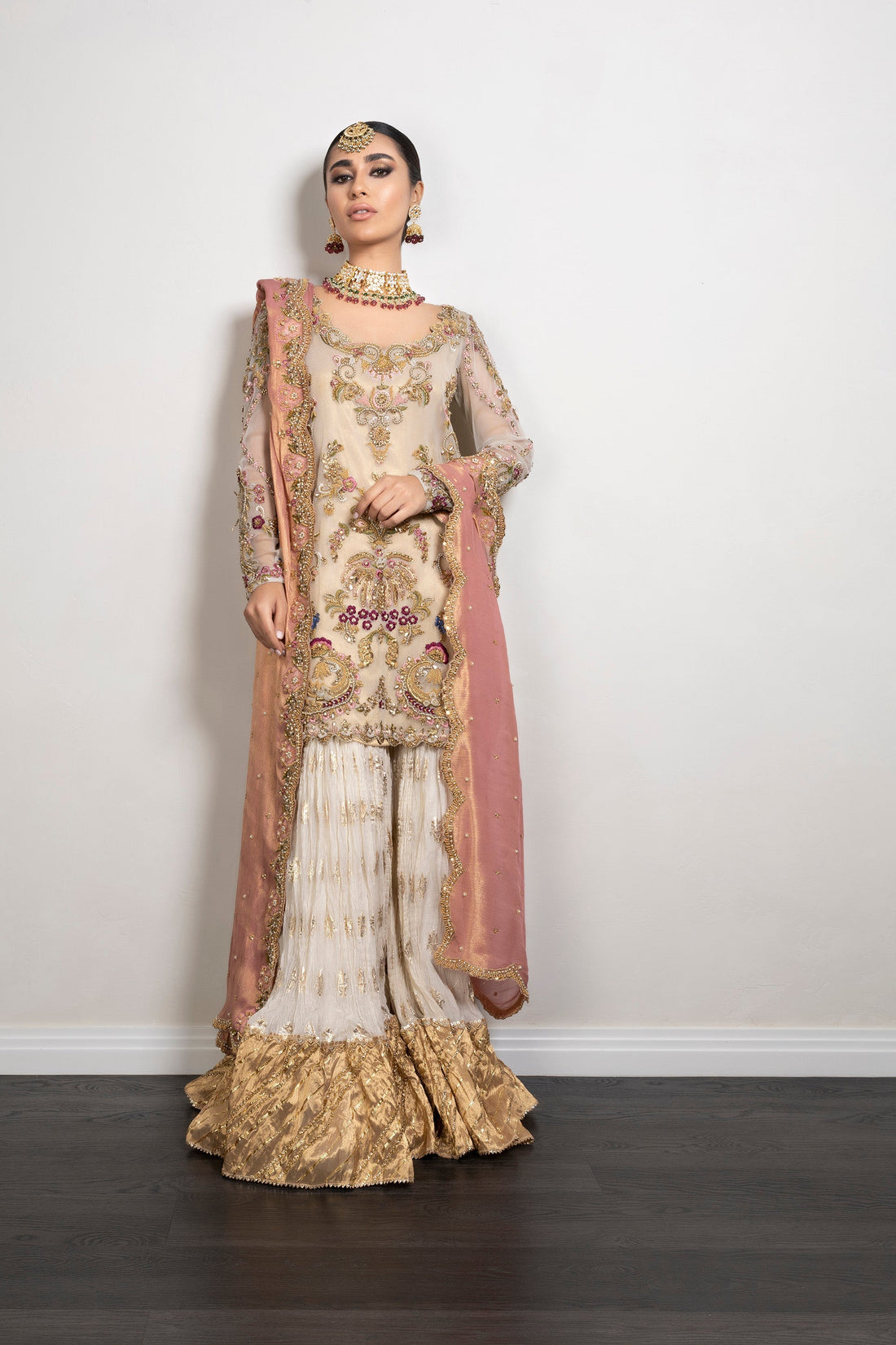 Mina Hasan | Formal Wedding Dresses | MHC-1033 - Official Mina Hasan stockist in UK - Sakeena London