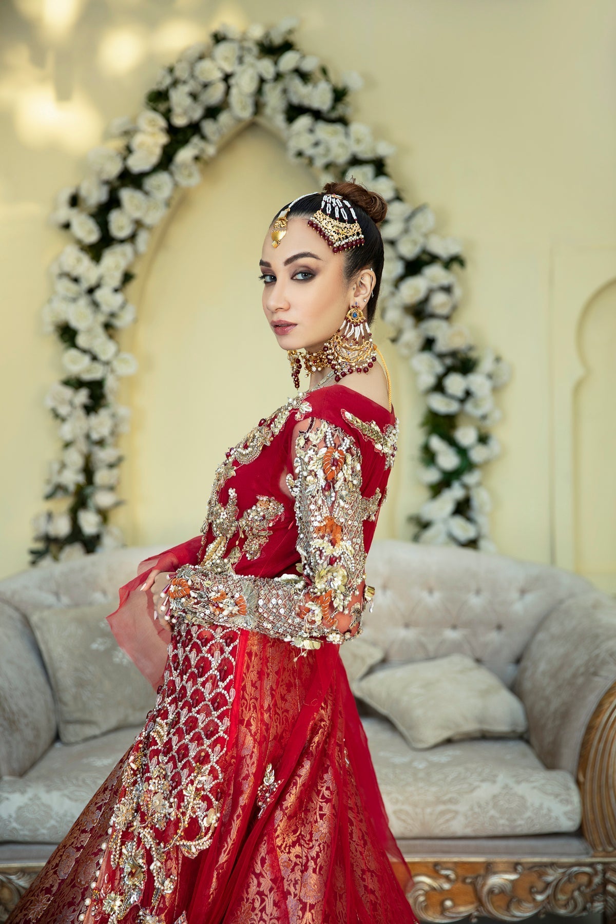 AJR Couture | Bridals Collection | Adelia - Official AJR Couture stockist in UK - Sakeena London