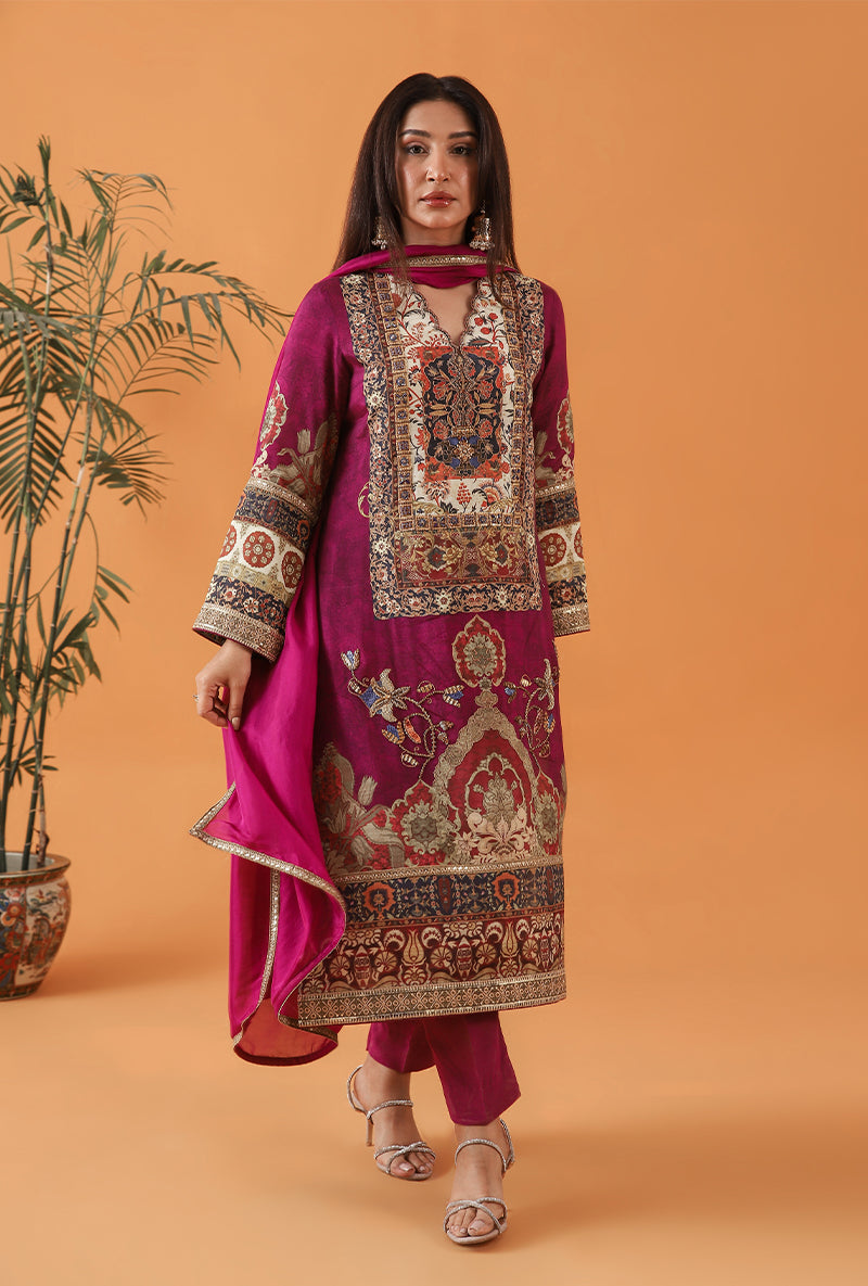 Shamaeel Ansari | Classic Luxe 26 | Silk Signature by Shamaeel Ansari – Pakistani designer wear