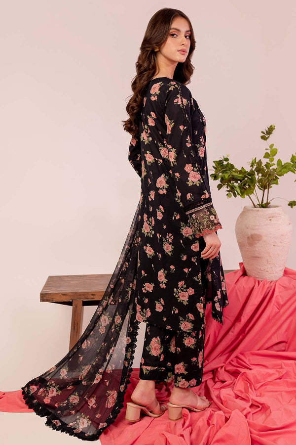 Farasha | Printed Essentials | Black Scarlet - Official Farasha stockist in UK - Sakeena London
