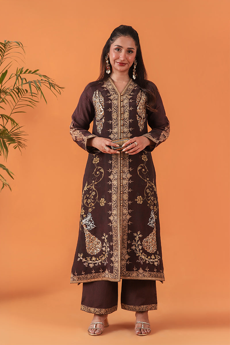 Shamaeel Ansari | Classic Luxe 26 | Garnet Majesty by Shamaeel Ansari – Pakistani designer wear