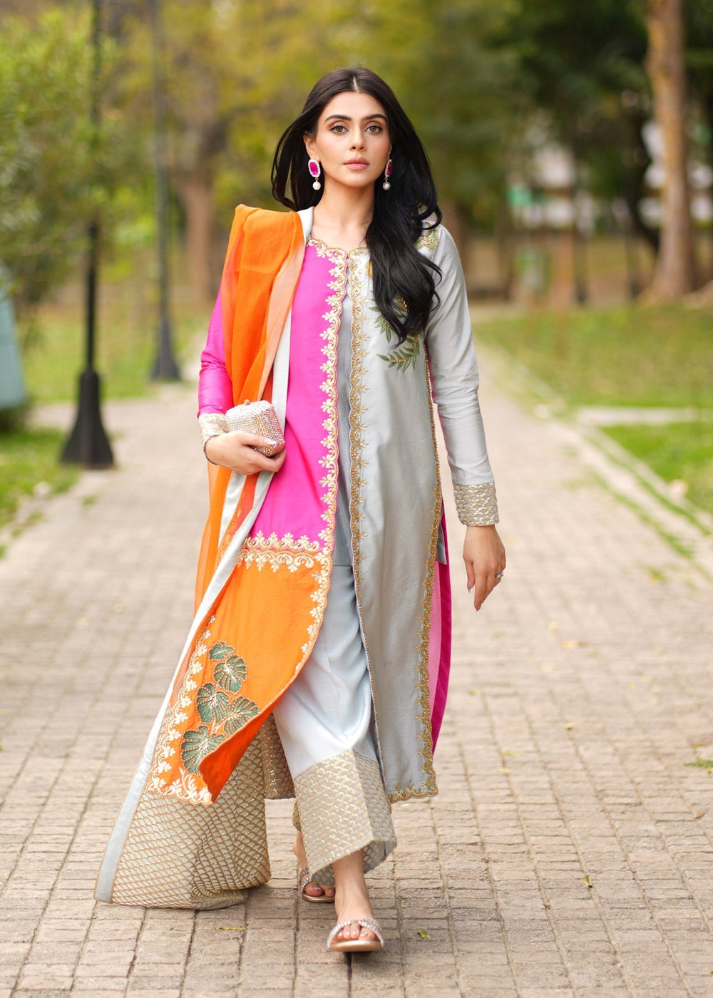 Fozia Khalid I Dilkash Festive Wear 25 | abeer - Official Fozia Khalid stockist in UK - Sakeena London