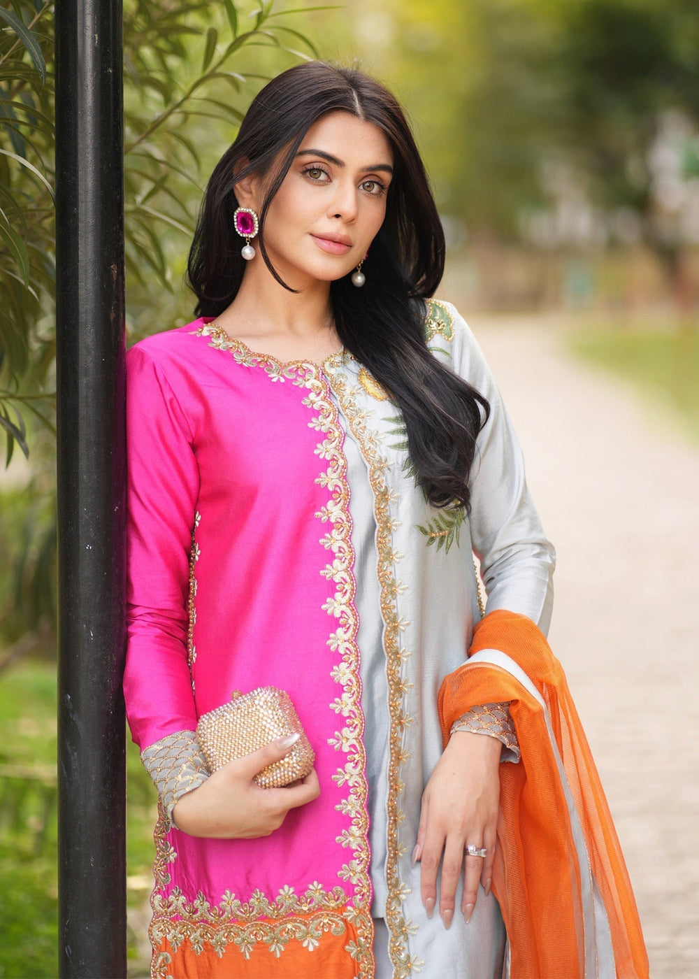 Fozia Khalid I Dilkash Festive Wear 25 | abeer - Official Fozia Khalid stockist in UK - Sakeena London