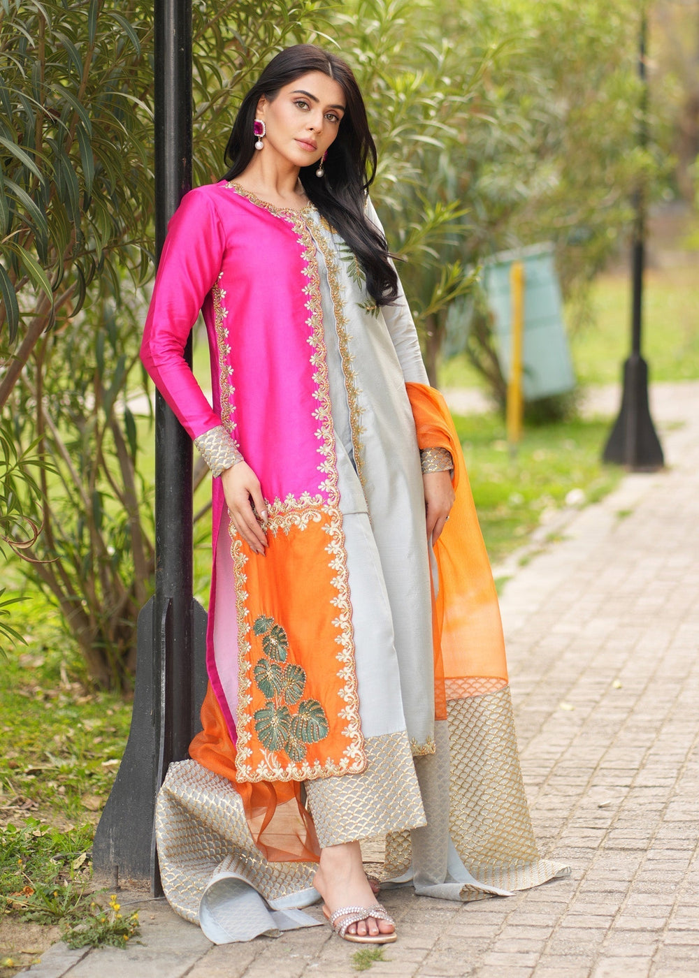 Fozia Khalid I Dilkash Festive Wear 25 | abeer - Official Fozia Khalid stockist in UK - Sakeena London