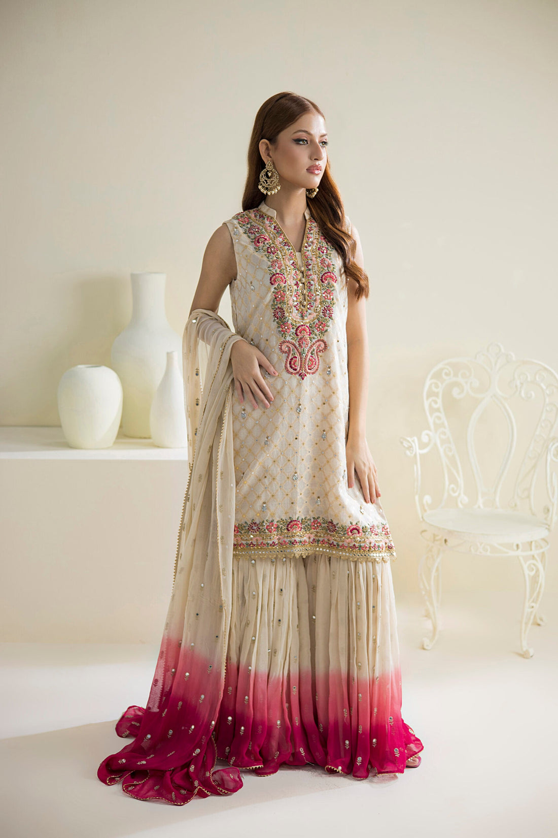 Farhat Jahan | Luxury Pret | Chaandni - Official Farhat Jahan stockist in UK - Sakeena London