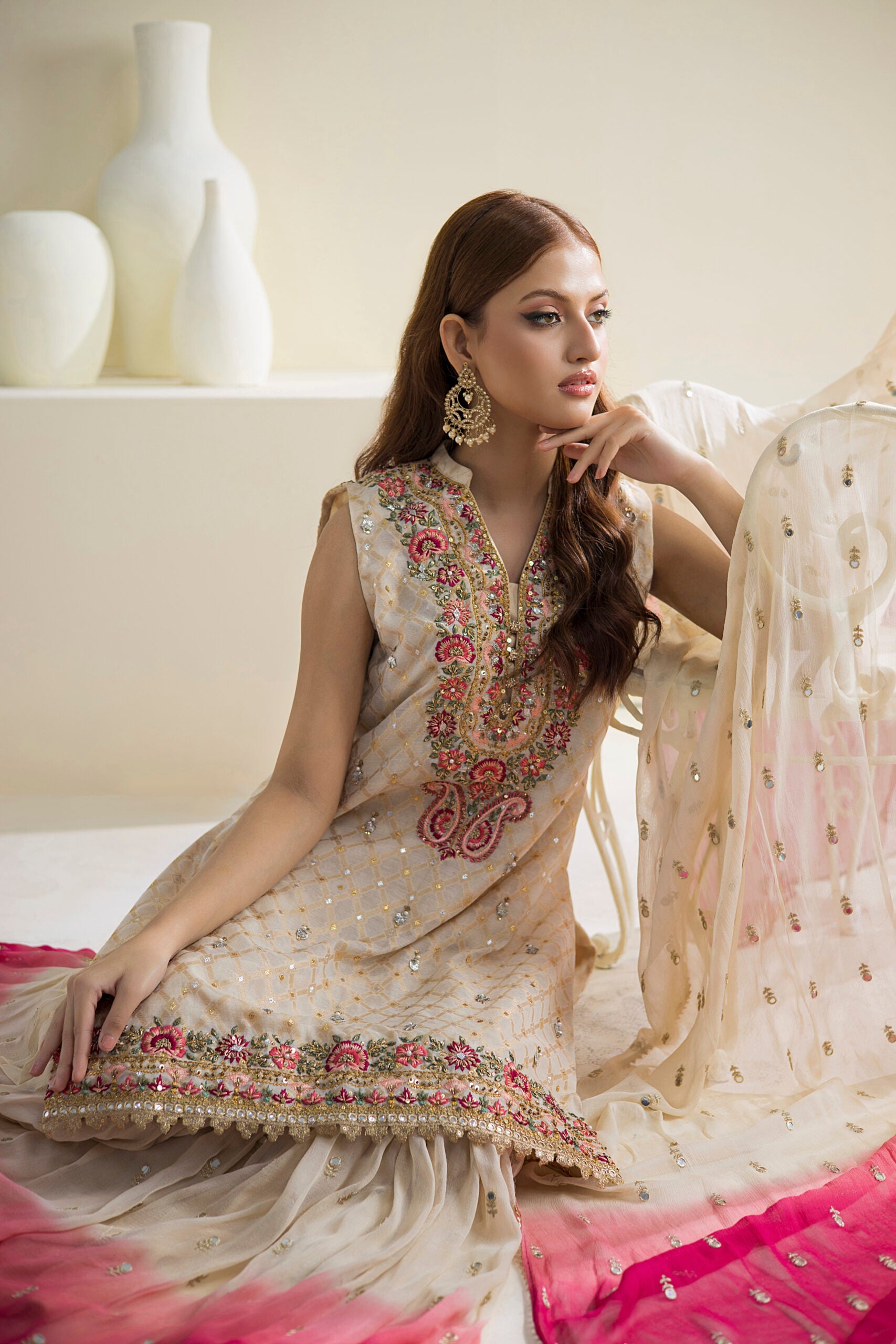 Farhat Jahan | Luxury Pret | Chaandni - Official Farhat Jahan stockist in UK - Sakeena London