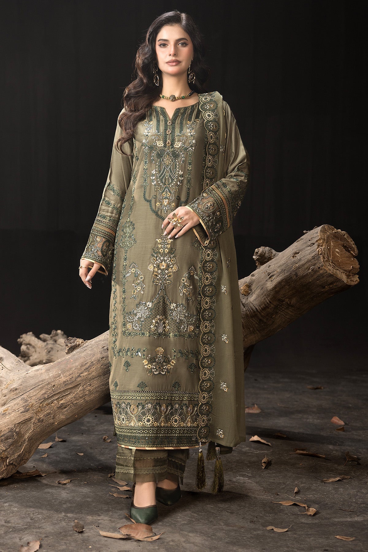 Imrozia Premium | Gulzar e Dil | I.P-105 Dilfareb - Official Imrozia Premium stockist in UK - Sakeena London